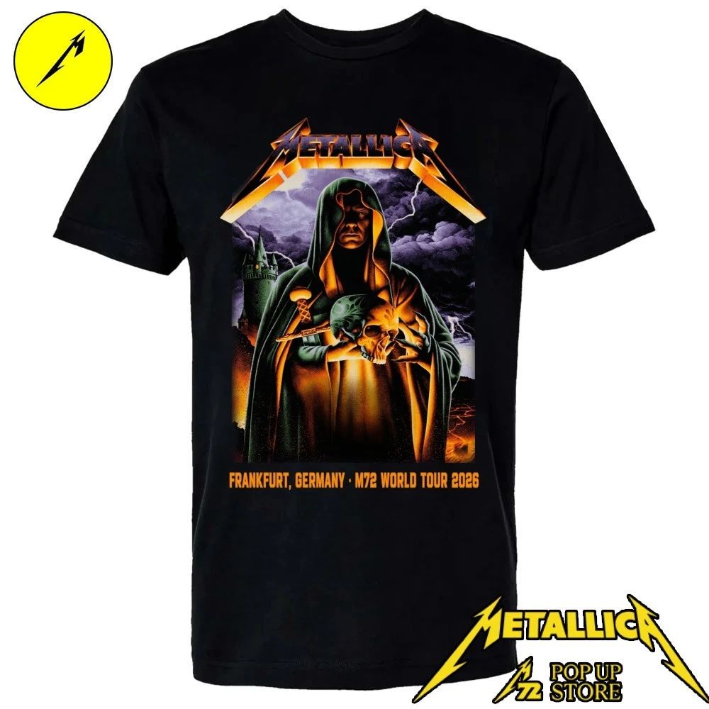 Metallica M72 Frankfurt Limited Poster Edition Night 1 At Deutsche Bank Park In Frankfurt DE On May 22 2026 Master Of Frankfurt Shirt
