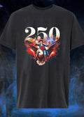 America 250 Founding Father Riding Eagle Drinking Beer 1776 T-Shirt