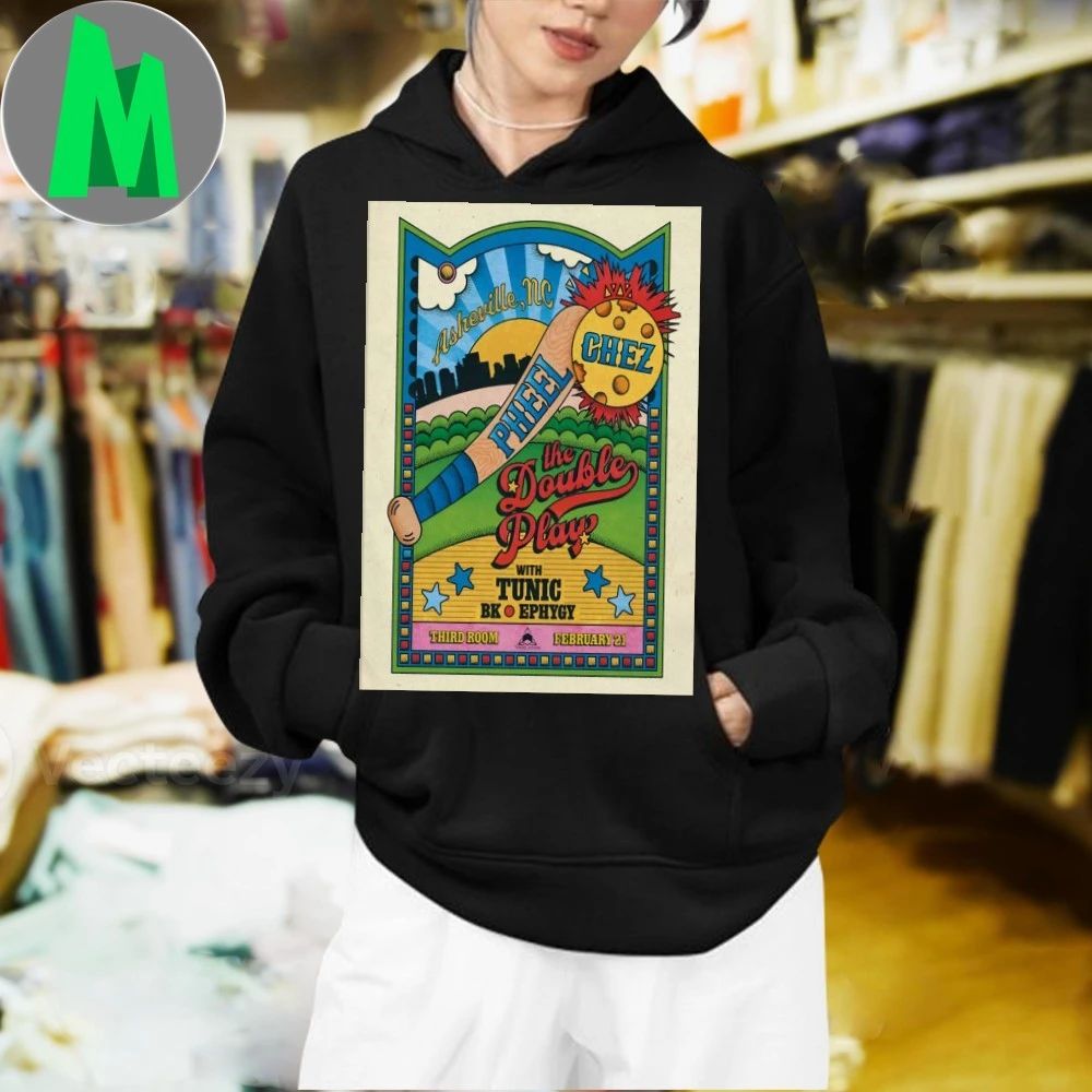 Original Pheel And Chez Third Room Asheville Nc Feb 21 2026 Poster T-Shirt