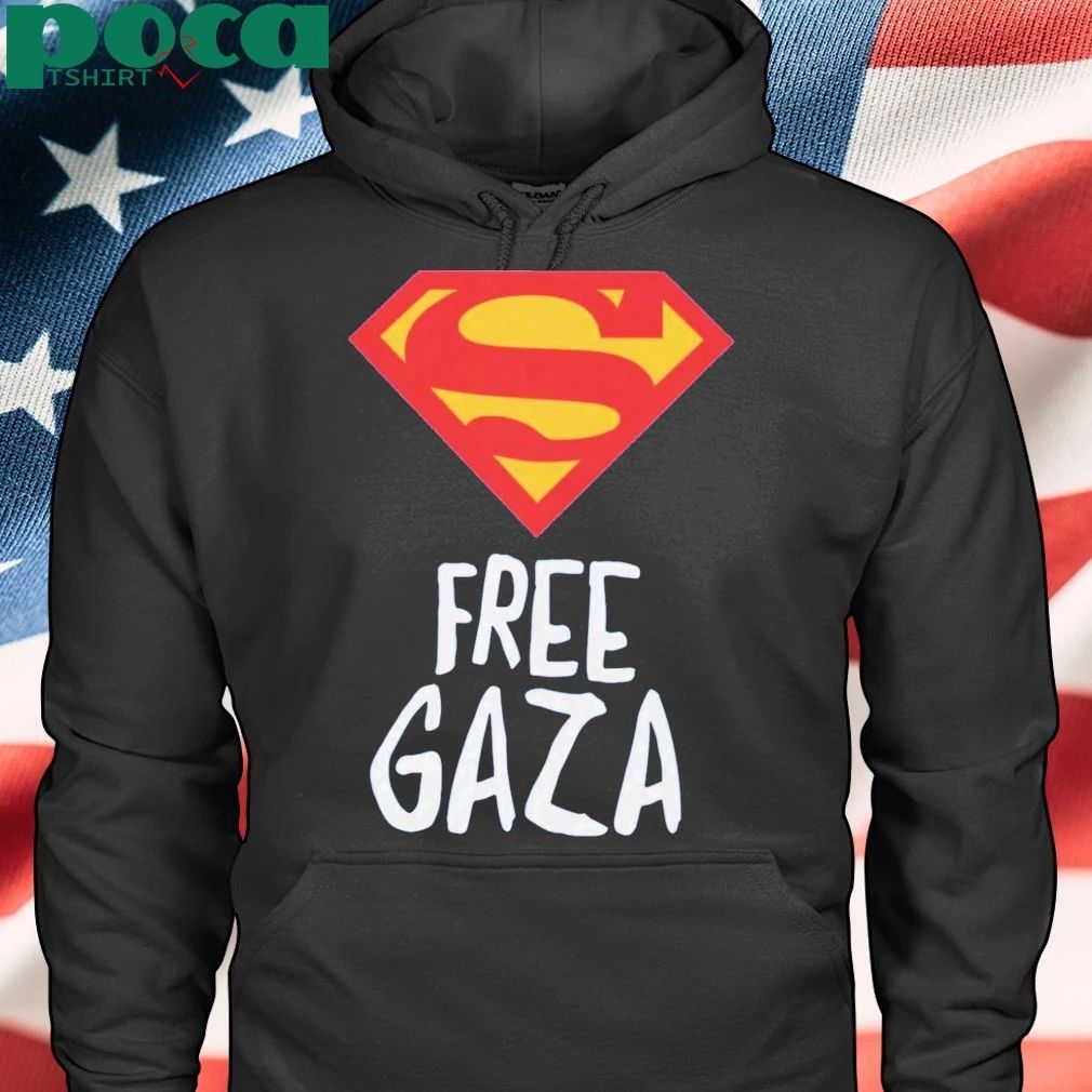 Superman Free Gaza Shirt