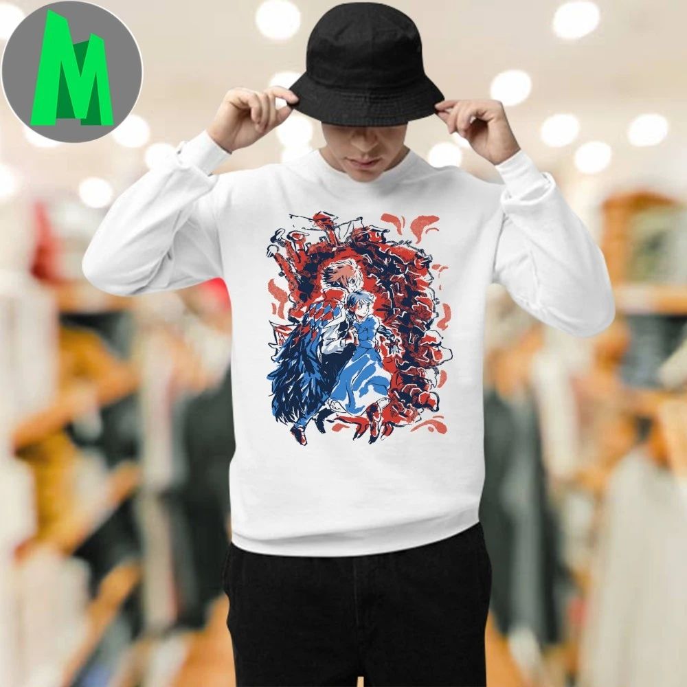 Howl And Sophie Home is Where the Hearth is T-Shirt