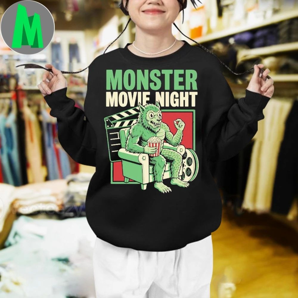 Original Monster Movie Night Shirt