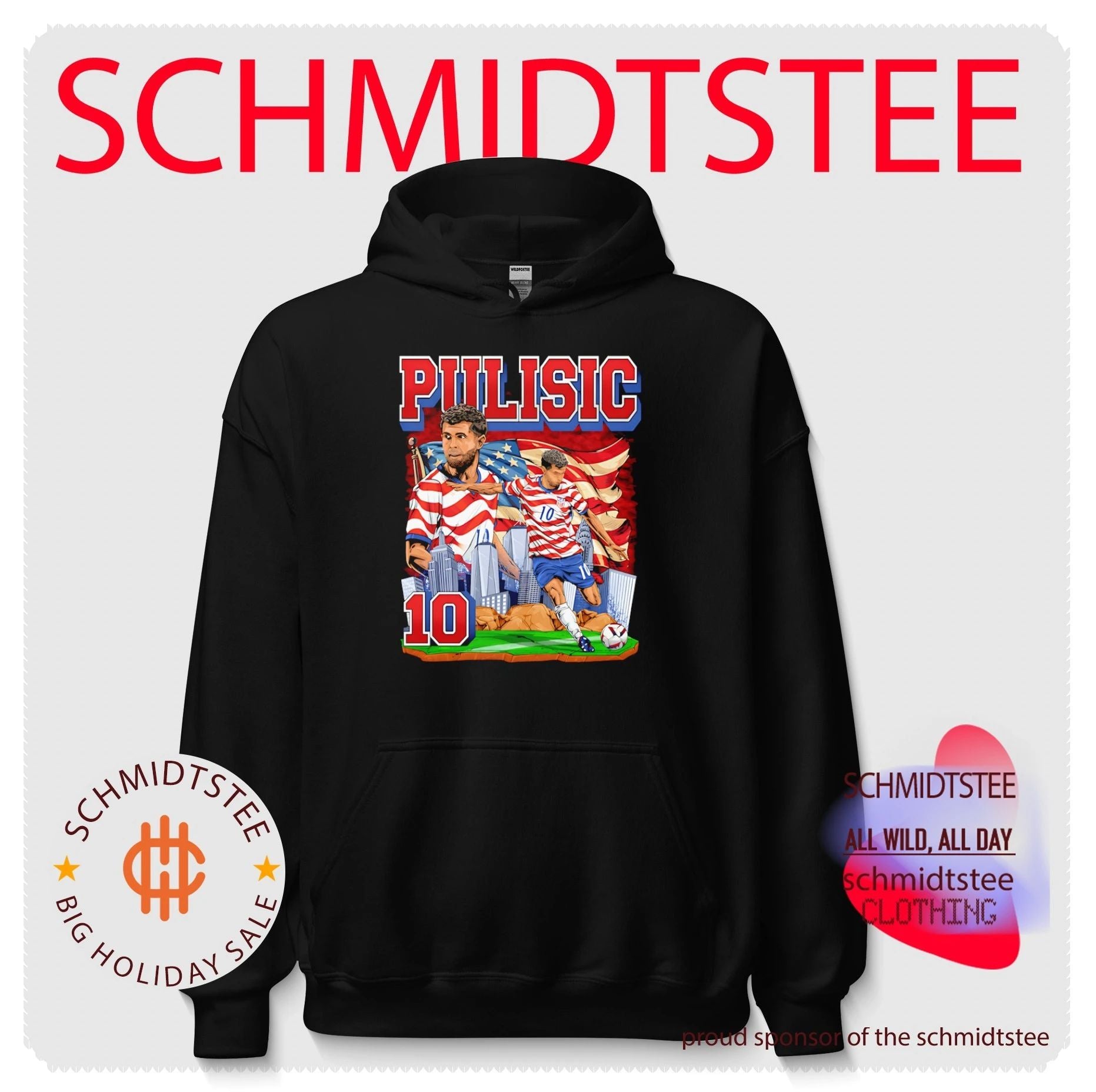 Christian Pulisic USMNT Soccer Star Number 10 art shirt