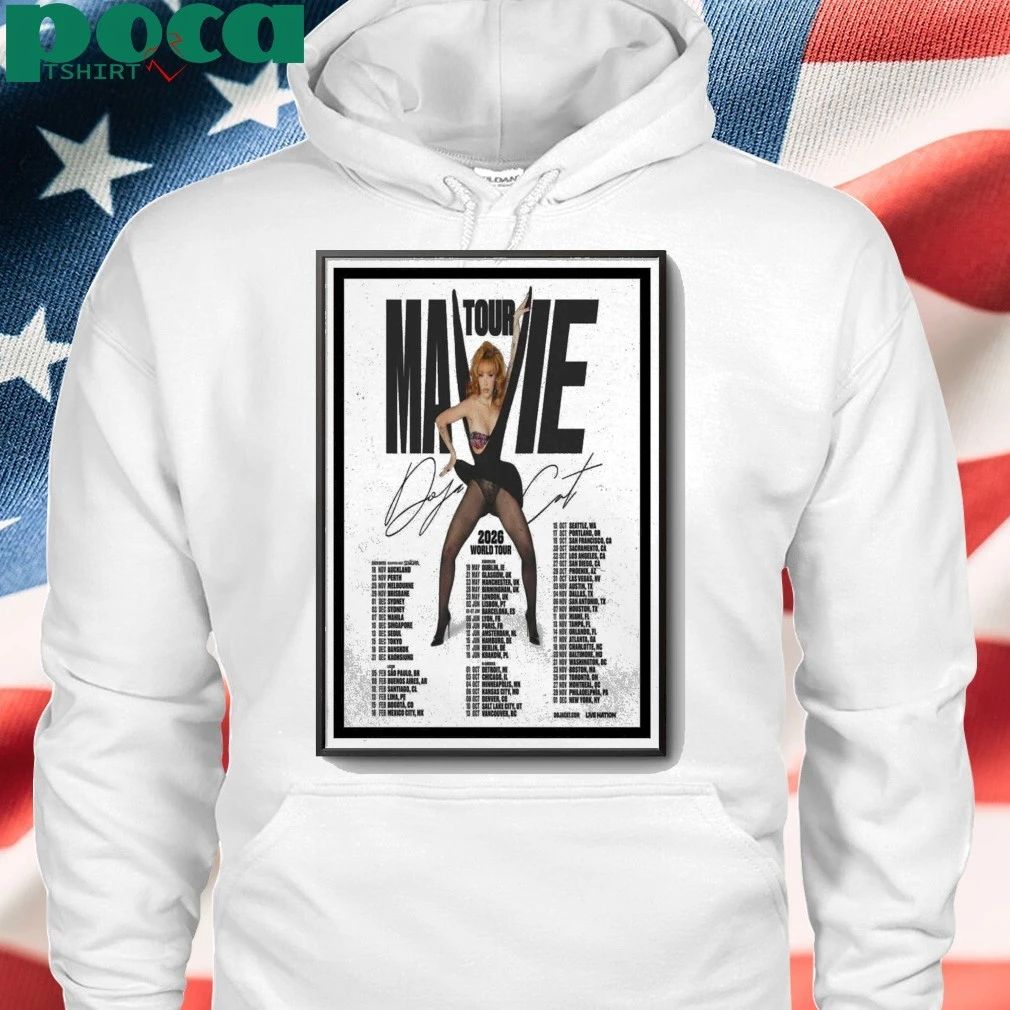Mavie World Tour 2026 Poster shirt