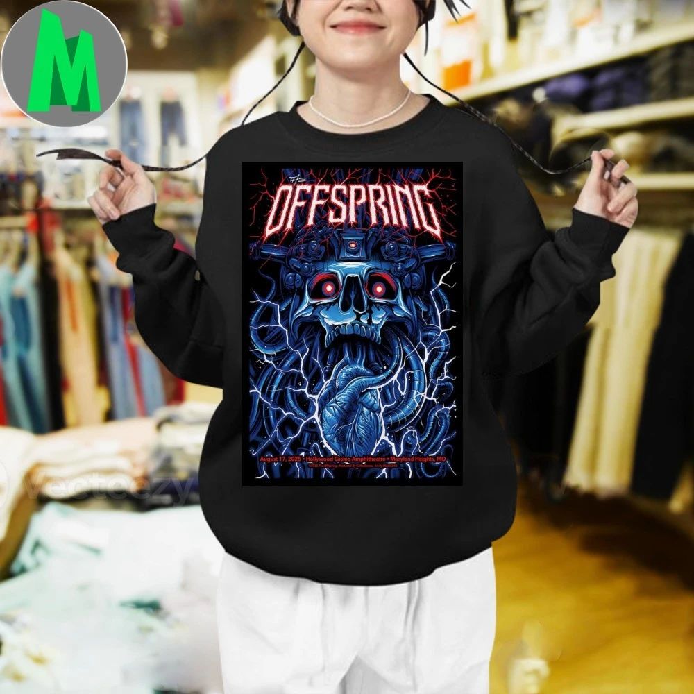 2025 The Offspring Maryland Heights, MO Poster Shirt