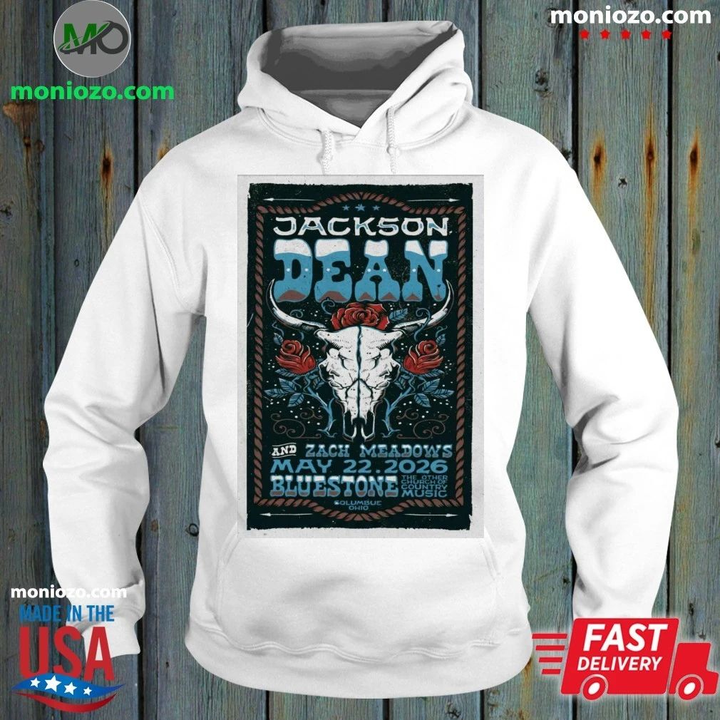 Jackson Dean concert Columbus, Bluestone, May 22, 2026 Poster Shirt