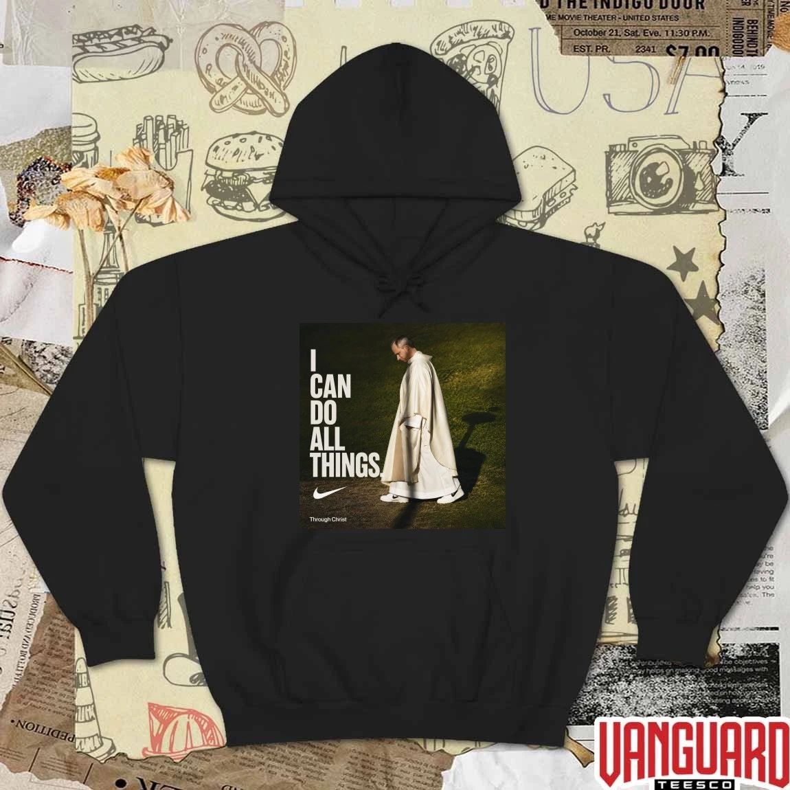 Pope Leo XIV I Can Do All Things 2026 t-shirt