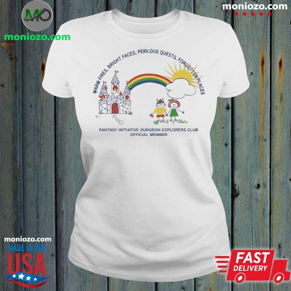 Fantasy Initiative Dungeon Explorers Club Official Member Crayon Edition For Fan Shirt