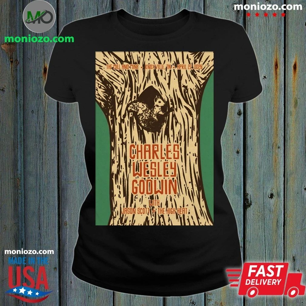 Charles Wesley Godwin 4 22 2026 Knoxville TN Poster T-Shirt