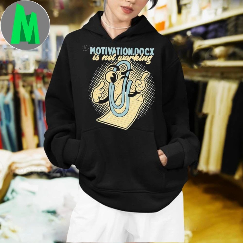 Computer Mascot Motivation Shirt
