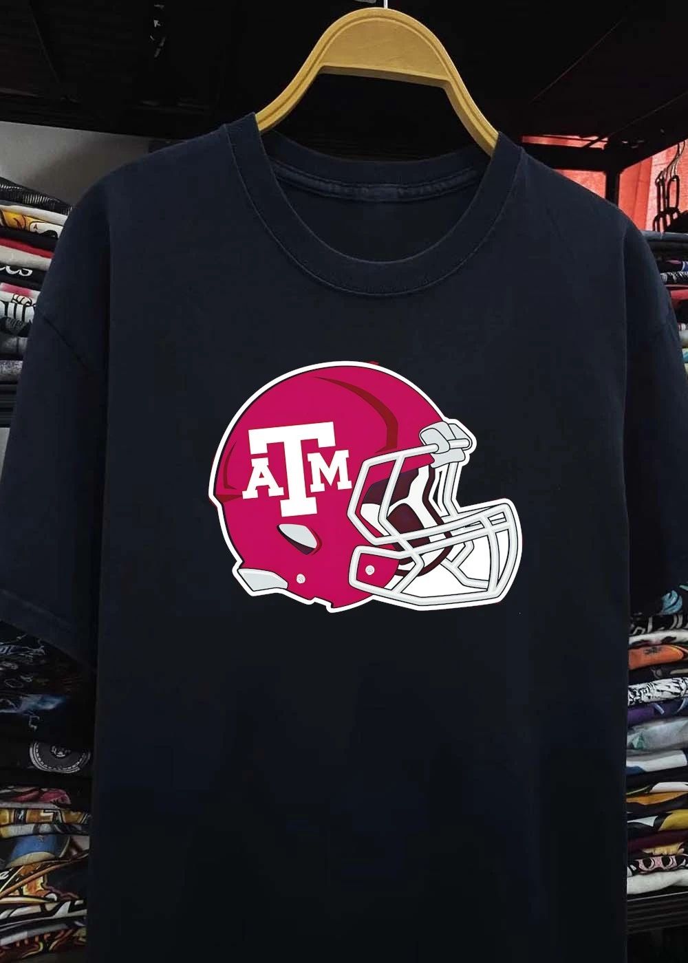 Texas A&M American Football helmet shirt