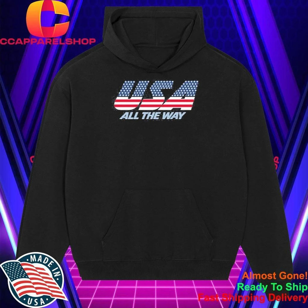 America All The Way Flag Usa Shirt