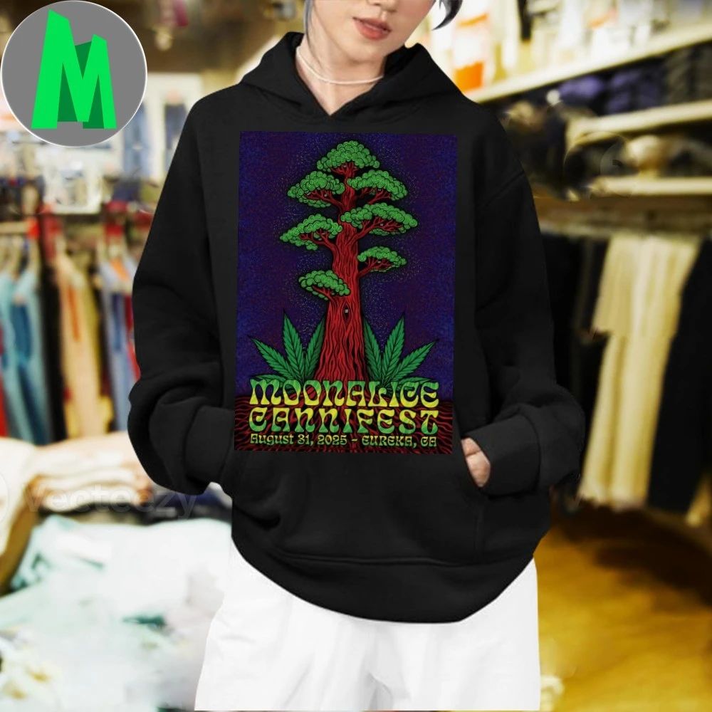 Moonalice August 31 2025 Cannifest In Eureka CA Poster Shirt