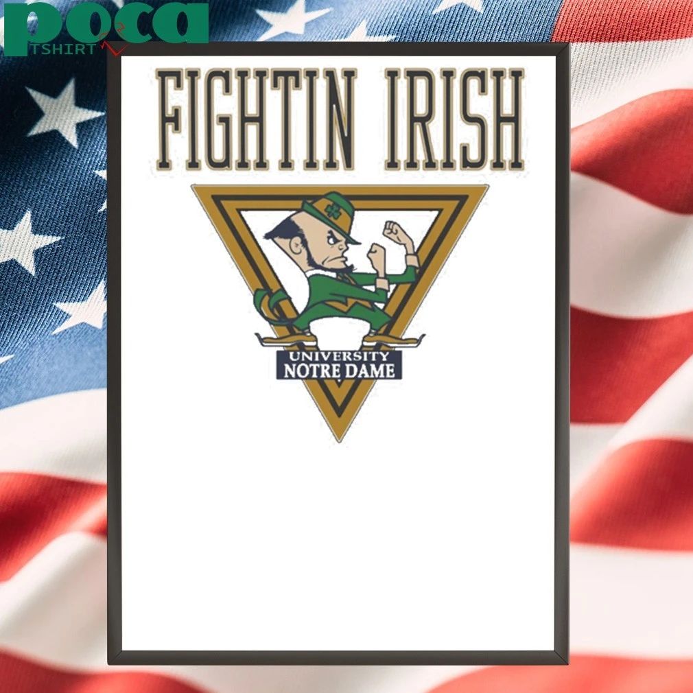 Vintage 90s Notre Dame Fighting Irish Shirt