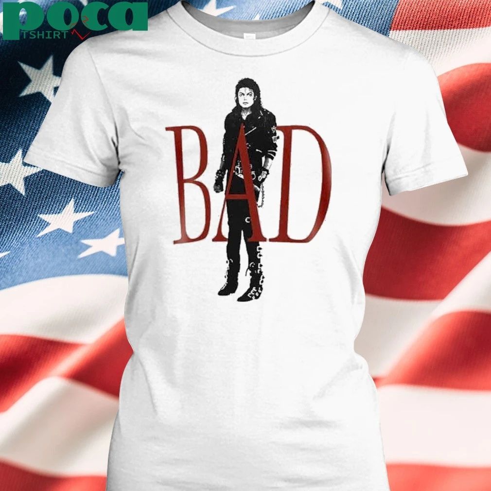 Atlanta Falcons x Michael Jackson BAD 60th Anniversary Shirt