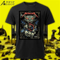 Wolf Skull Jack and White Duck Editions Metallica Glasgow Hampden Park Poster Concert 2026 T-Shirt