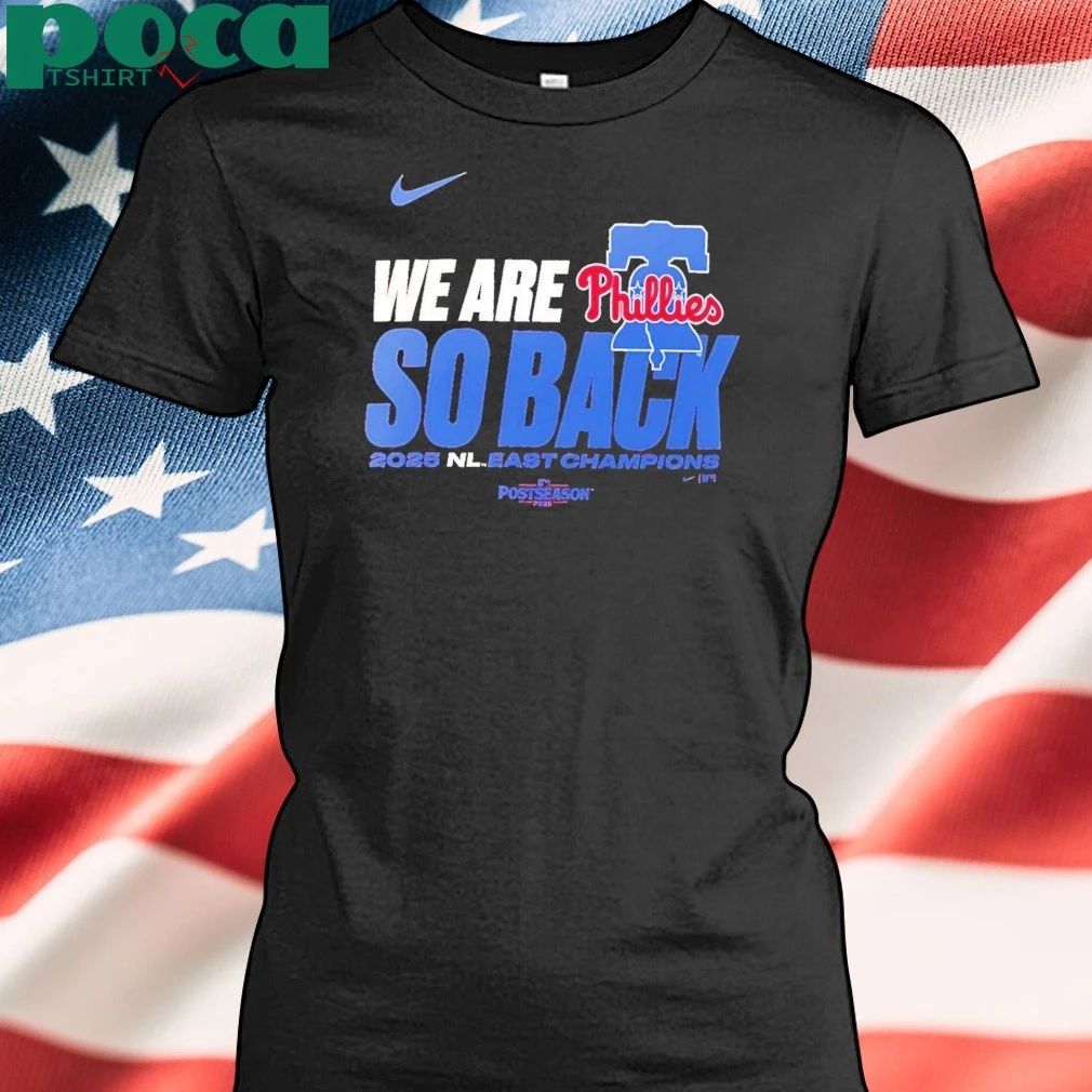 Philadelphia Phillies 2025 National League East Champions shirt