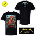 Metallica M72 Dublin Ireland Night 2 Double-Sided T-Shirt – June 21 at Aviva Stadium – Setlist Back Print