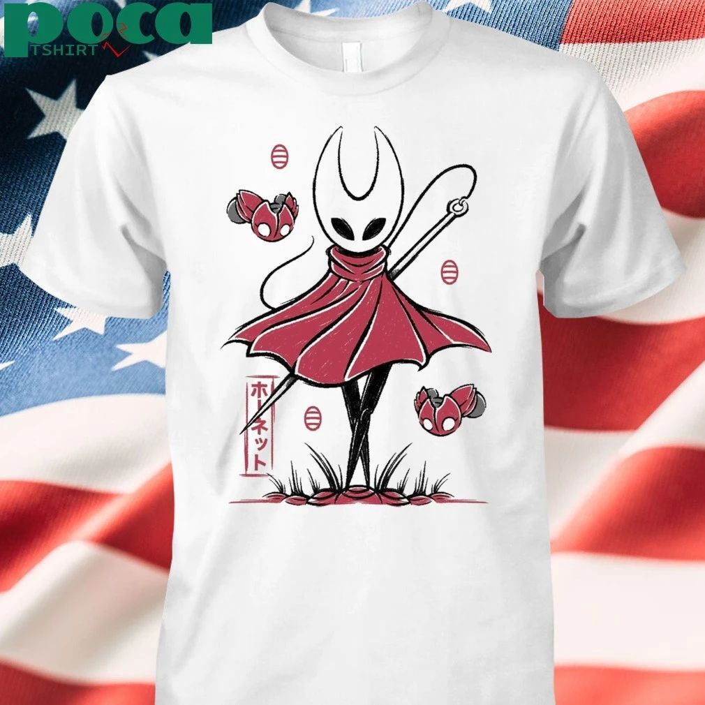 Hollow Knight Silksong Hornet Japanese Art T-shirt