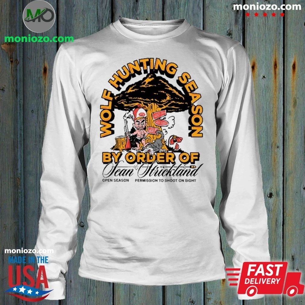 Sean Strickland Wolf Hunting Season Shirt