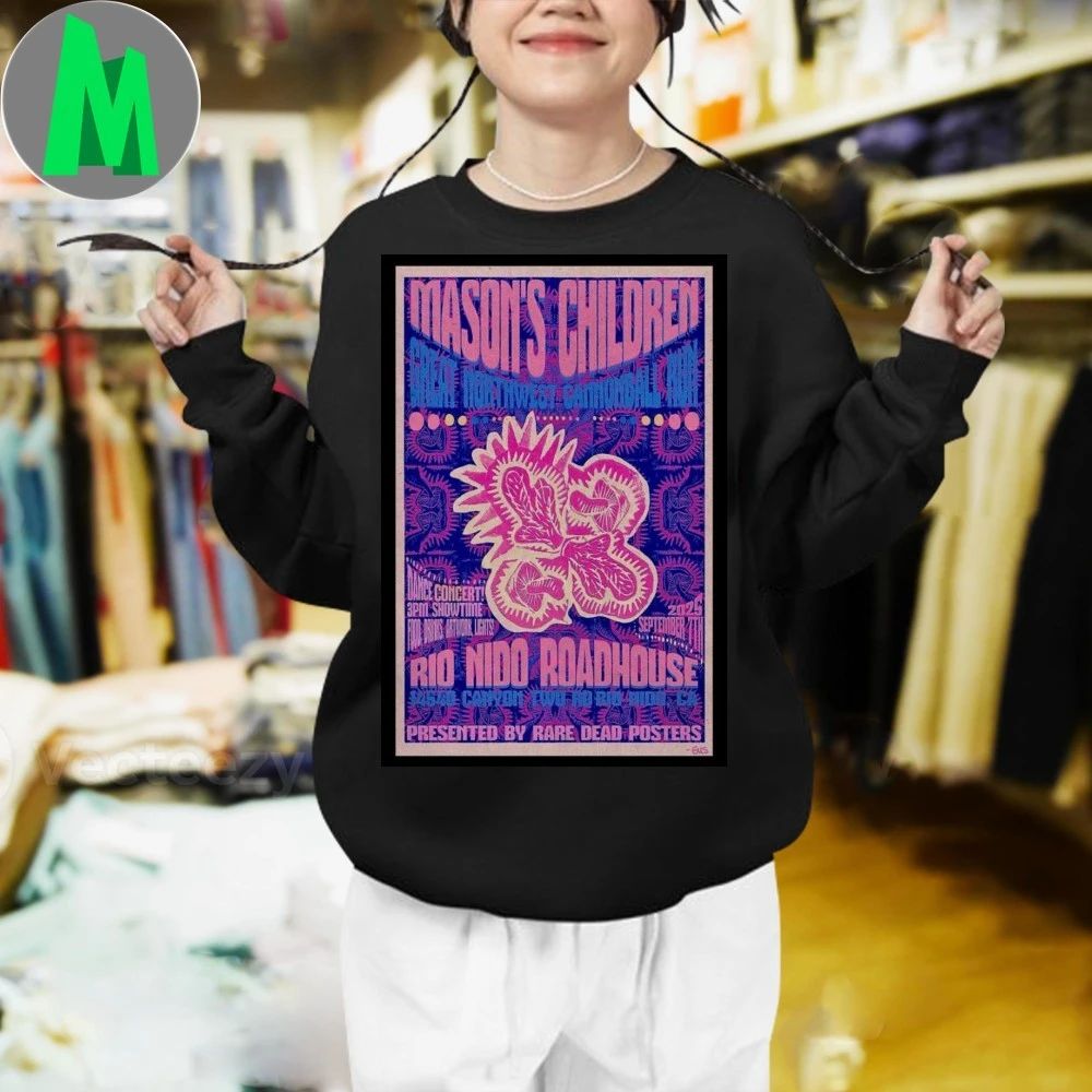 Heart of Gold Band Tour Rio Nido Roadhouse 2025 Poster Shirt