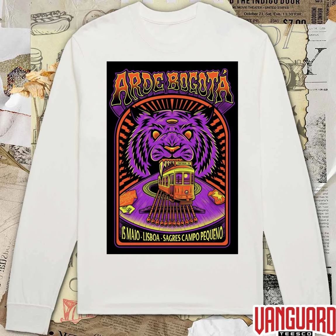Arde Bogotá Lisboa Portugal May 15 2026 Poster t-shirt
