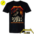 Metallica M72 Frankfurt Grim Reaper Chess Shirt Frankfurt 2026 Concert Tee