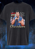 WCW Nitro 96 Scott Hall Holding Microphone You Know Who I Am but You Dont Know Why I Am Here Outsiders T-Shirt