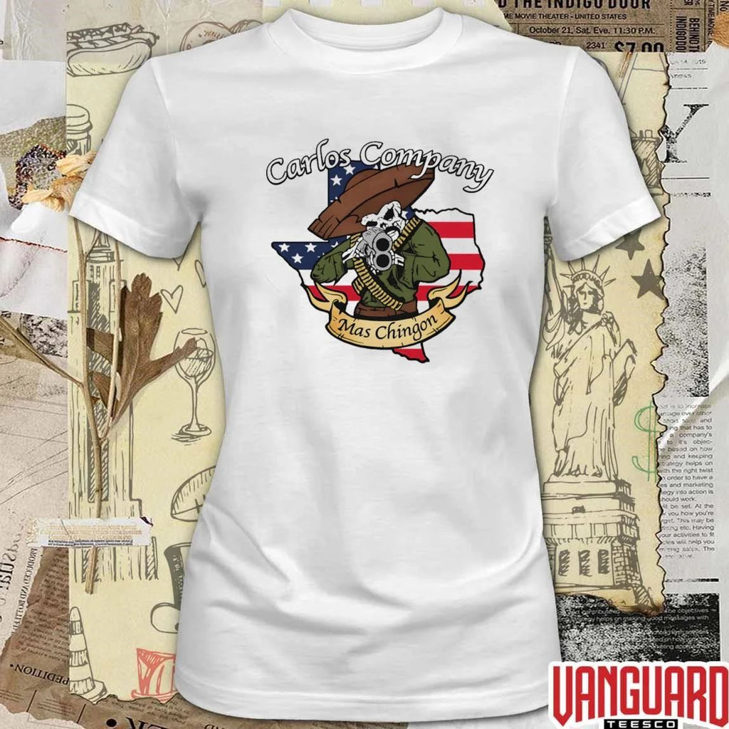 1st Battalion 23d Marines Carlos Company Mas Chingon 2026 t-shirt
