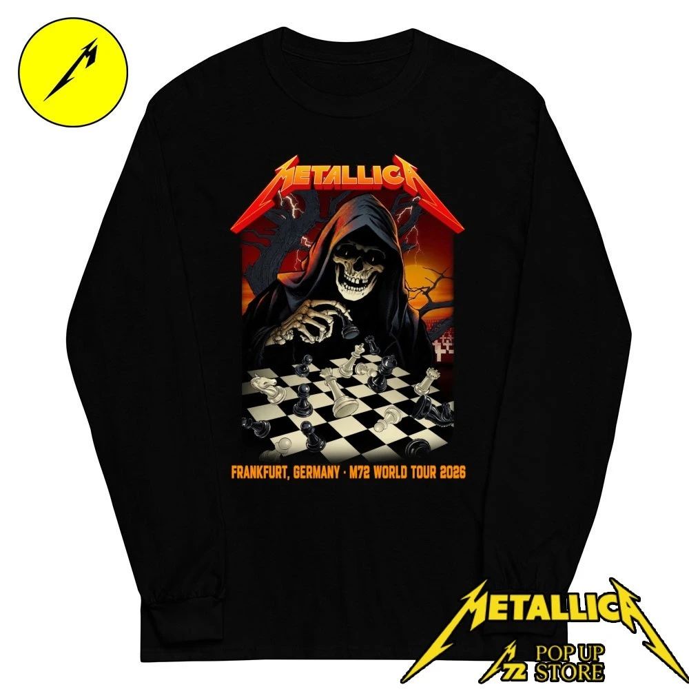 Metallica at Deutsche Bank Park in Frankfurt, Germany, on May 22 and 24, 2026 By Vance Kelly Shirt