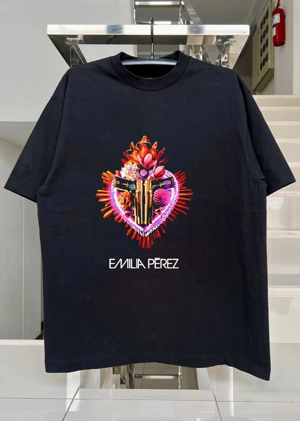 Emilia Perez logo shirt