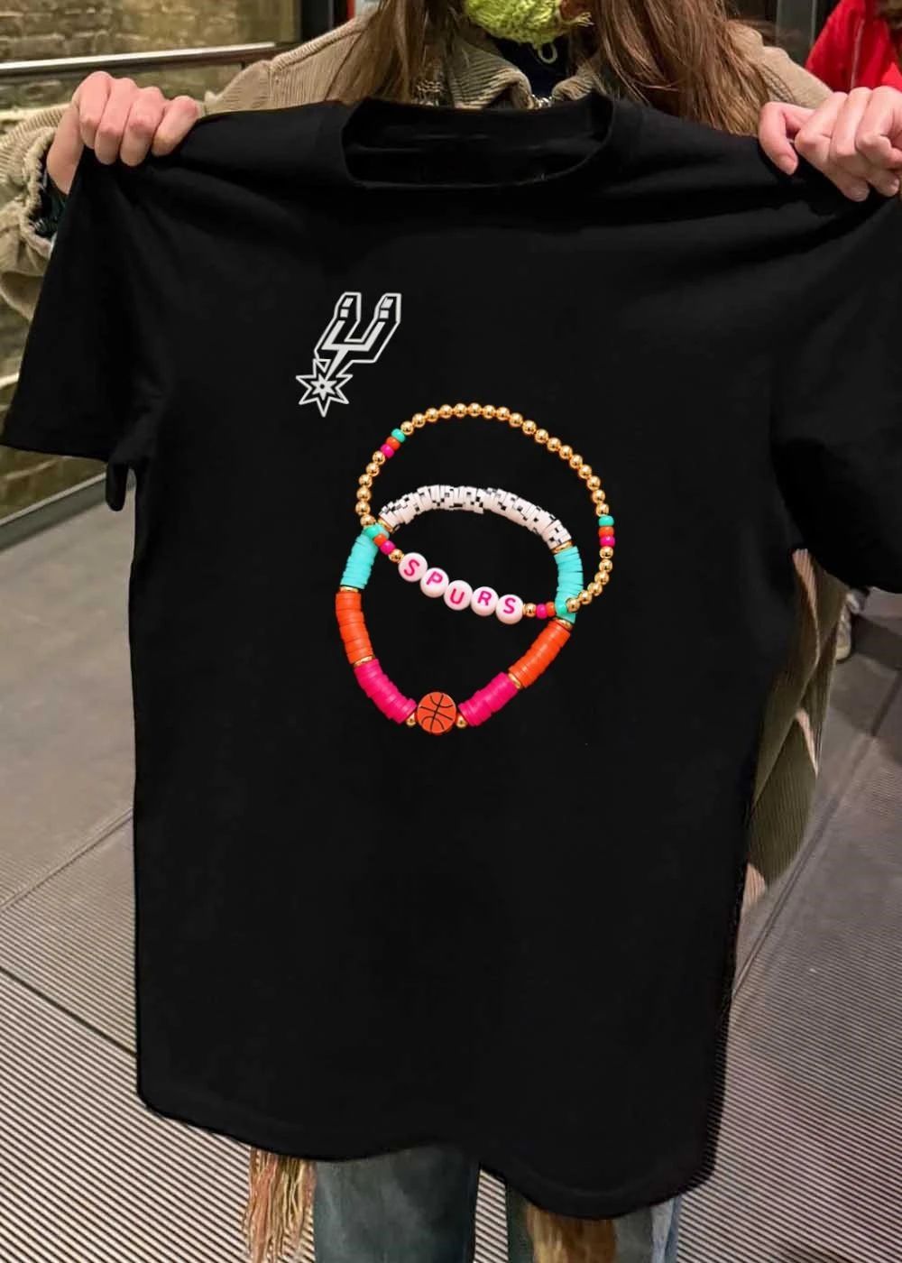 Spurs Jewelry Bracelet San Antonio Spurs T-Shirt