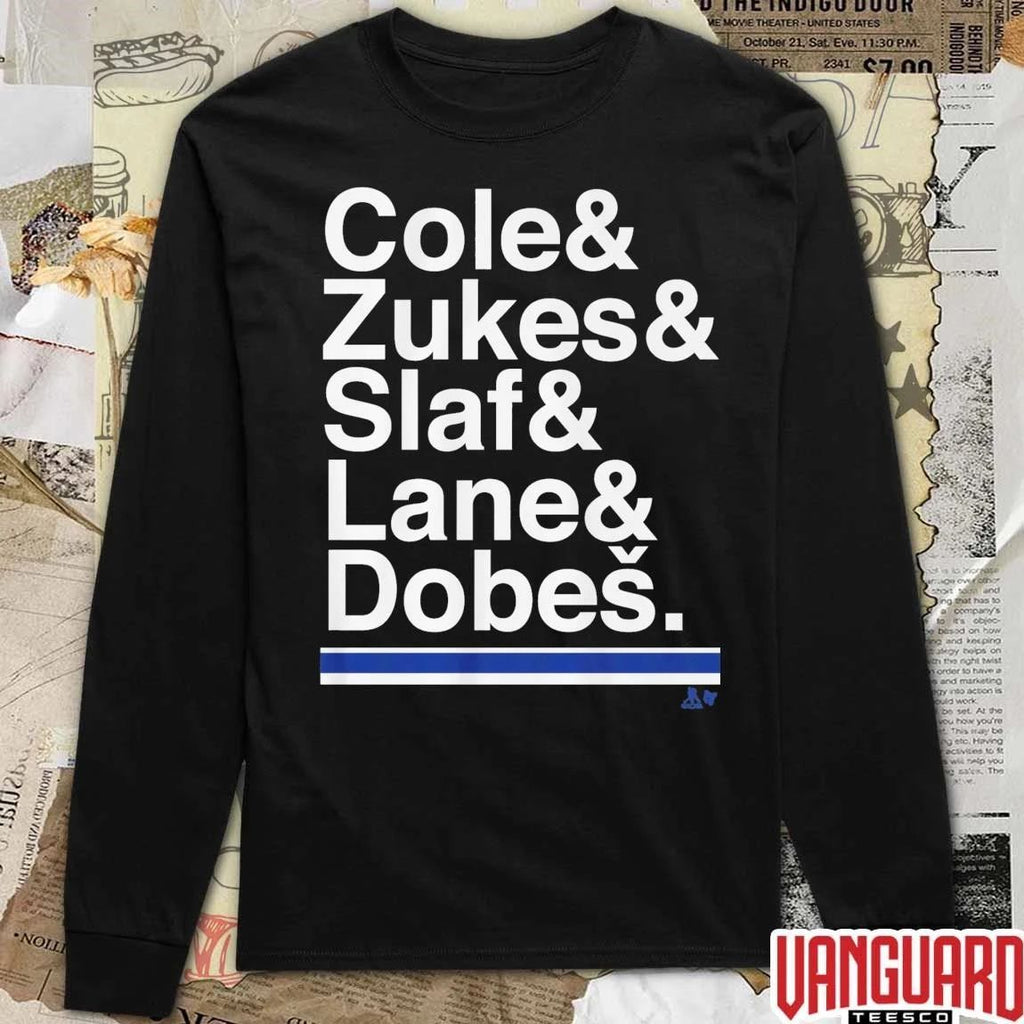 Montreal Hockey Ampersand Cole and Zukes and Slaf and Lane and Dobes t-shirt