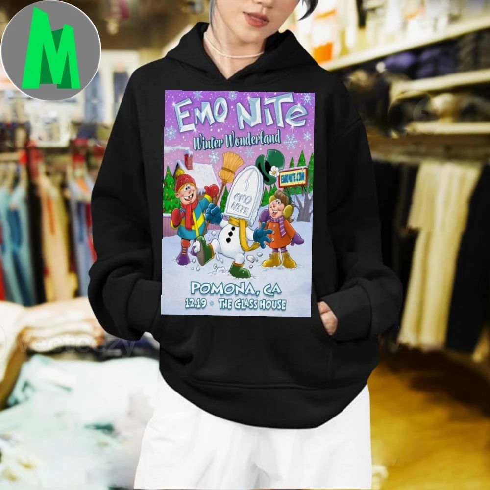 Emo Nite The Glass House Pomona Ca Dec 19 2025 Poster Shirt