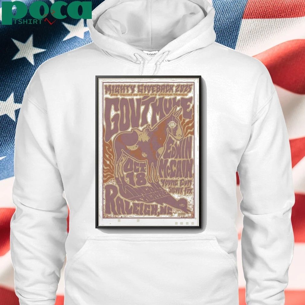 Gov’t Mule 10.18.2025 Lincoln Theatre Outdoor Stage in Raleigh NC Poster shirt
