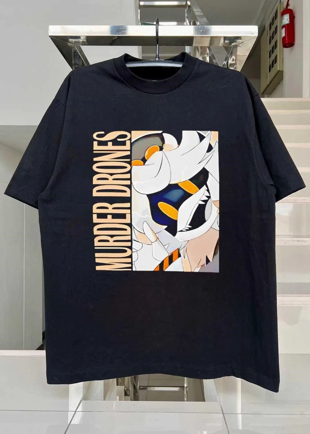 Murder Drones N Smiling Portrait Graphic Murder Drones T-Shirt