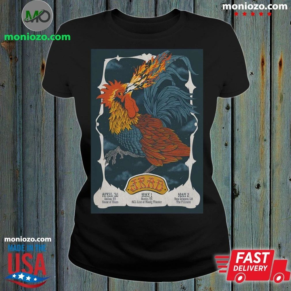 Joe Russo’s Almost Dead April 30 2026 Dallas TX Poster Shirt