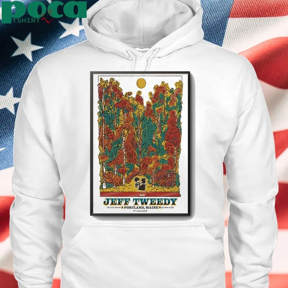 Jeff Tweedy Oct 16 2025 State Theatre in Portland Maine Poster shirt
