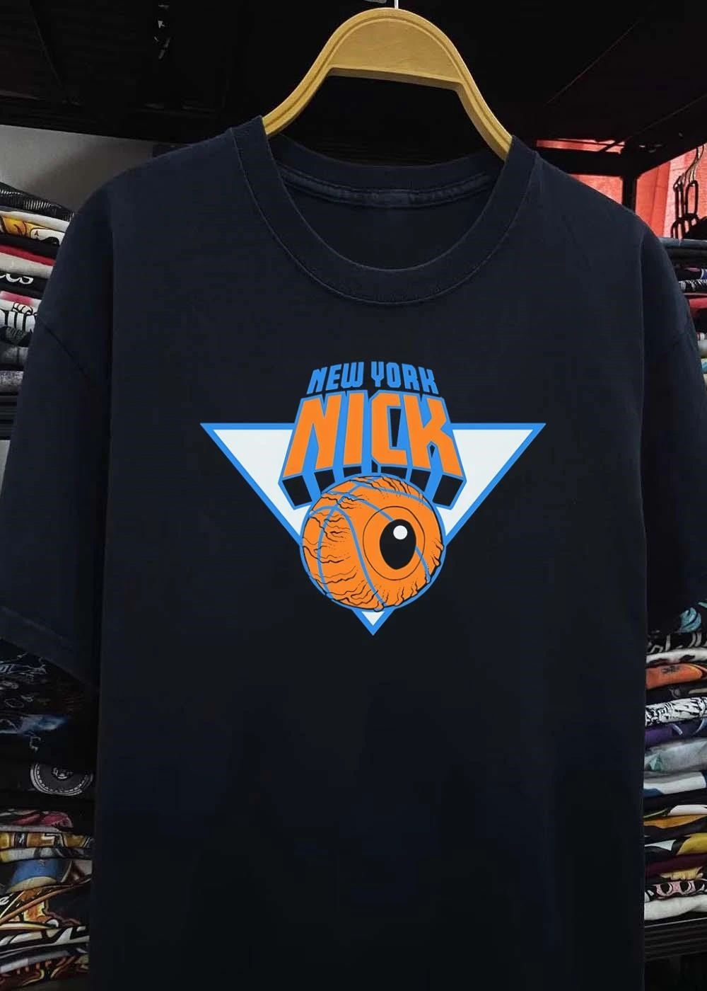 New York Nick Basketball Eyeball Mascot Logo shirt