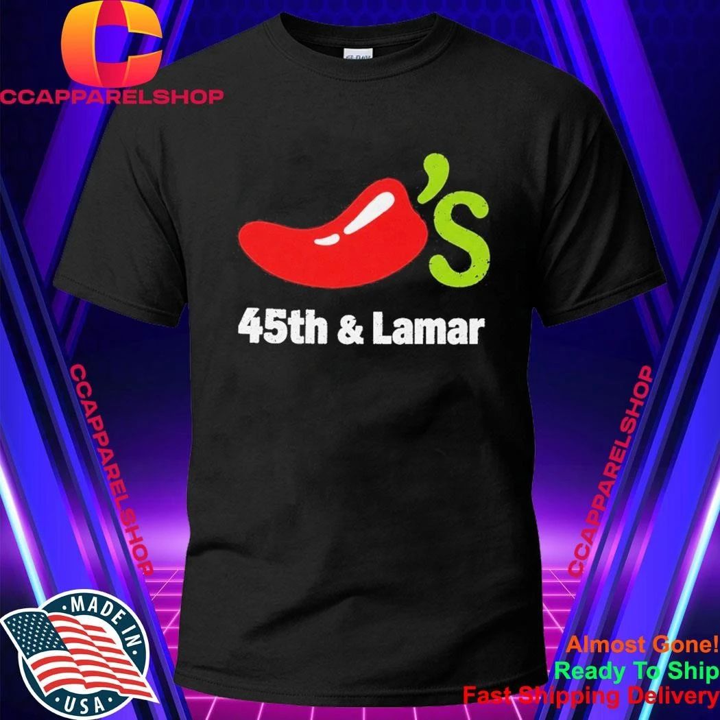 Comedian Shane Gillis Austin Chilis 45th And Lamar Shirt Knicks-Spurs NBA Finals Game 1