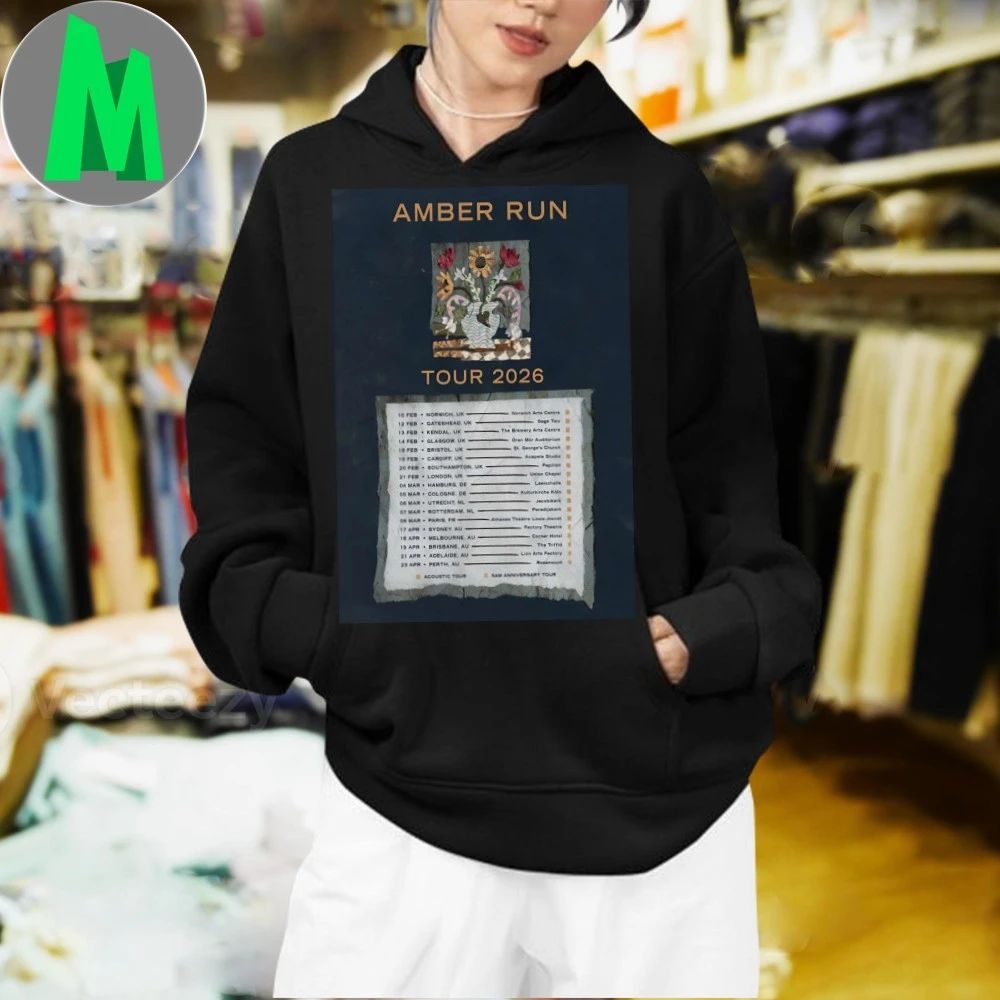 Original Amber Run Acoustic Shows 2026 Poster Shirt