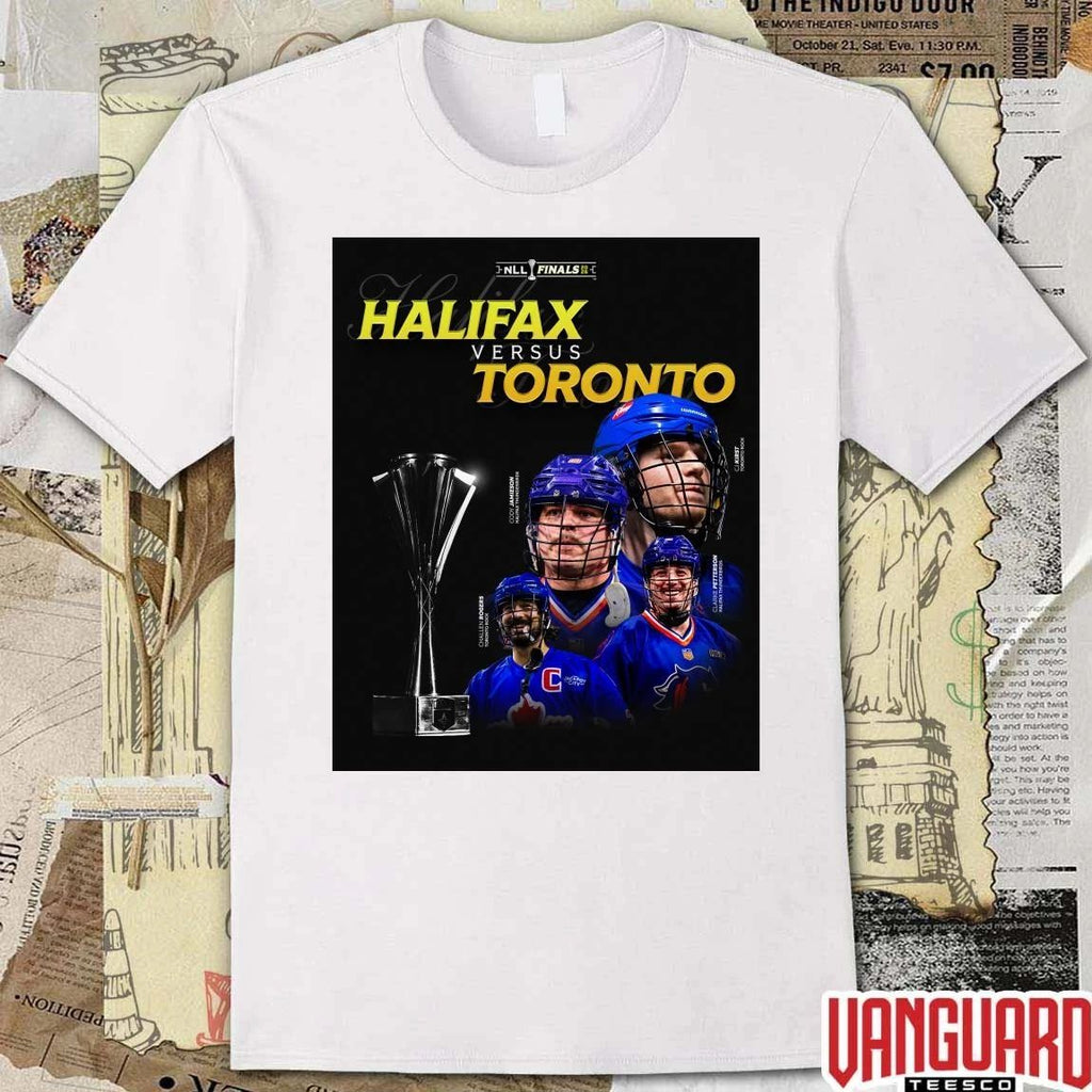 Cody Jamieson, Clarke Petterson 2026 NLL Finals Halifax Thunderbirds Vs Toronto Rock Poster t-shirt