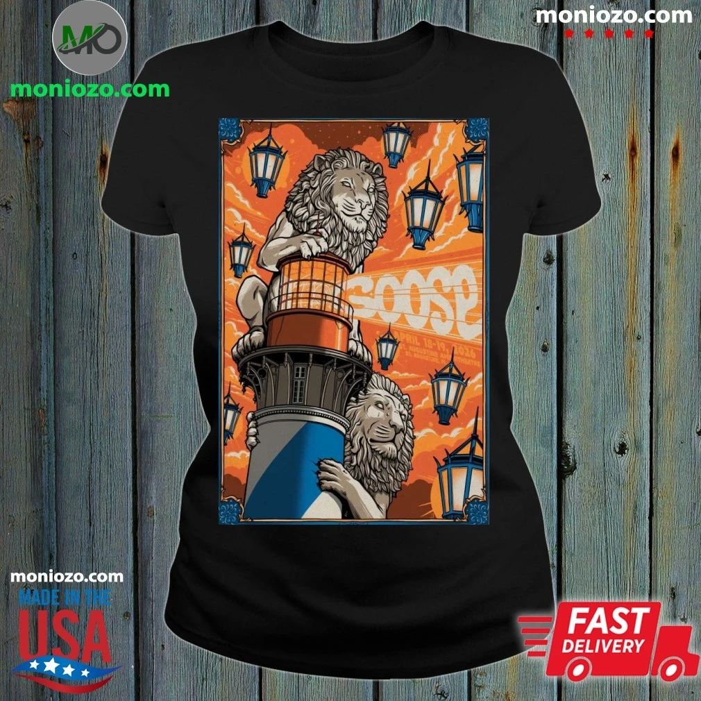 Goose April 18-19, 2026 St. Augustine Amphitheatre, St. Augustine, FL Poster Shirt