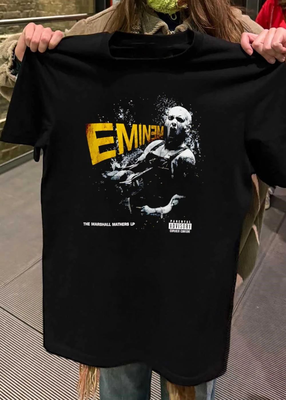 Eminem The Marshall Mathers LP Parental Advisory Explicit Content Shirt