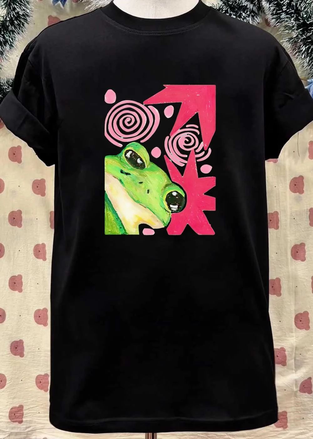Frog amphibian vertebrate chordate animal wildlife ecosystem planet earth shirt