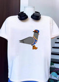 New York Basketball Pigeon Wearing Hat Number 11 shirt