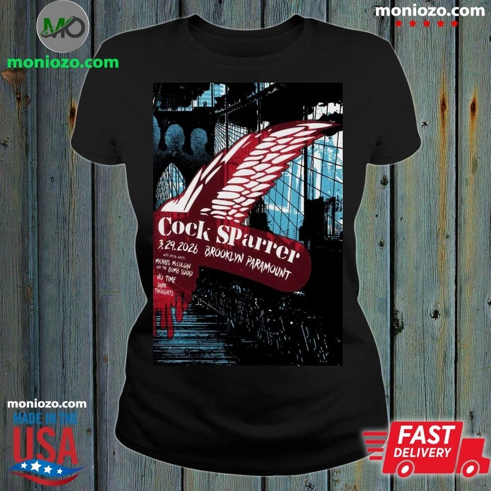 Cock Sparrer Brooklyn Paramount Brooklyn, NY March 29, 2026 Poster Shirt