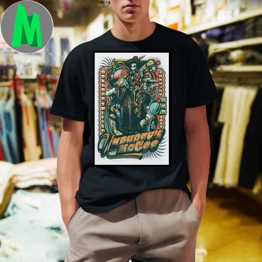 Umphrey’s Mcgee Boulder Theater January 15-17 2026 Poster T-Shirt