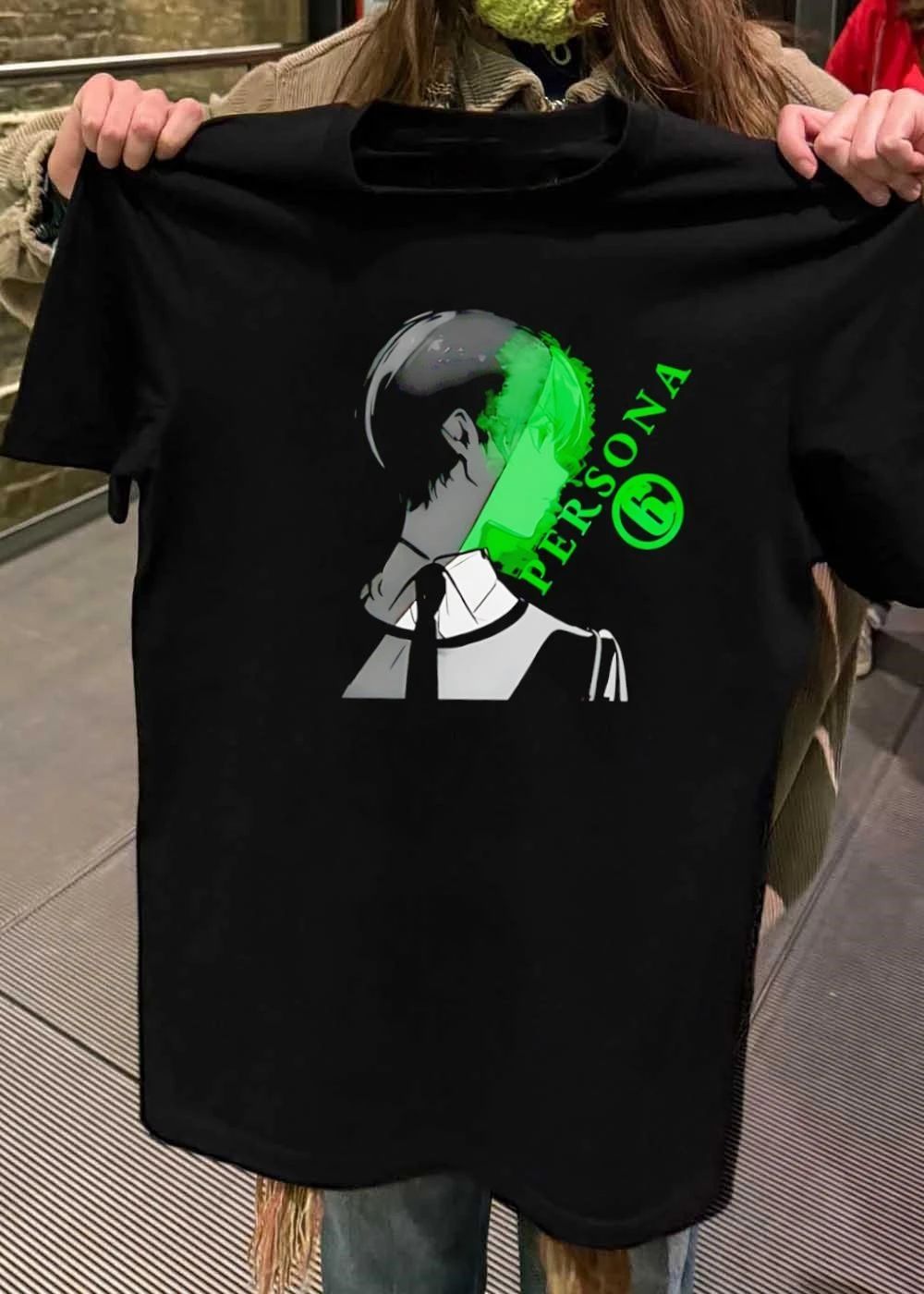 Persona 6 Green Silhouette Gaming T-Shirt
