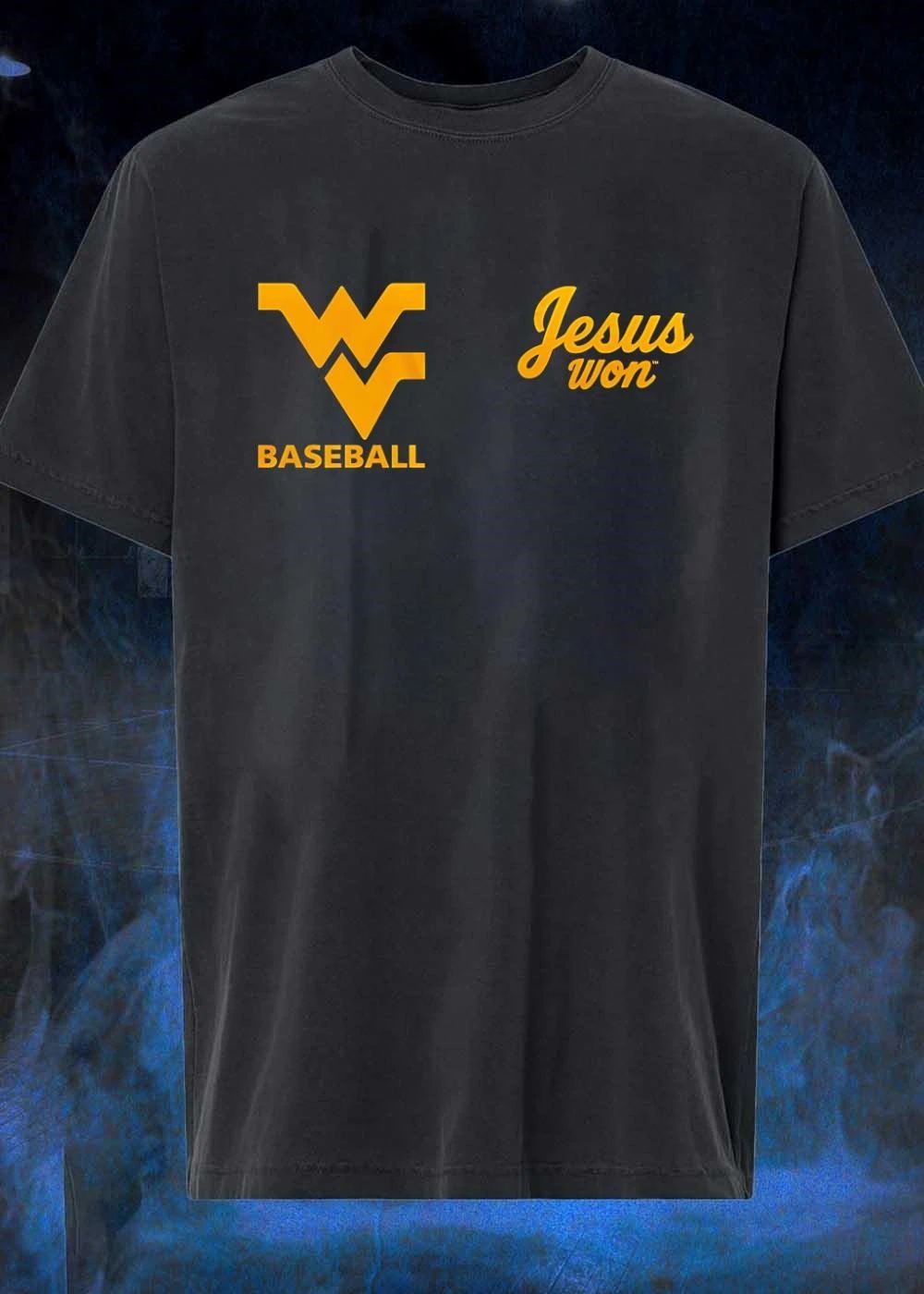 Jesus Won WV Baseball T-Shirt